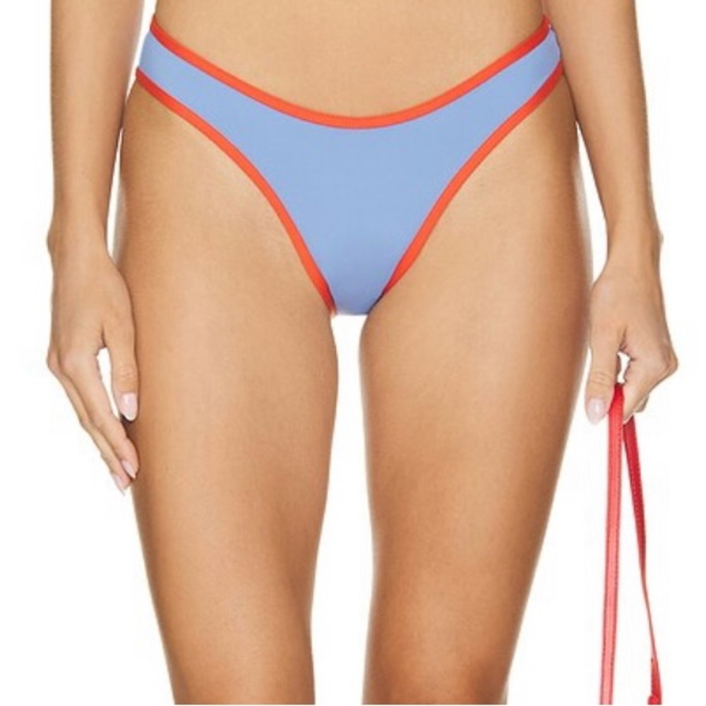 WeWoreWhat Blue x Fiery Red Bikini Bottom